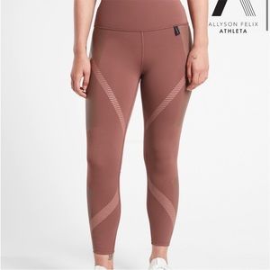 Allyson Felix Athleta Legend High-Rise Tight 7/8  Size S